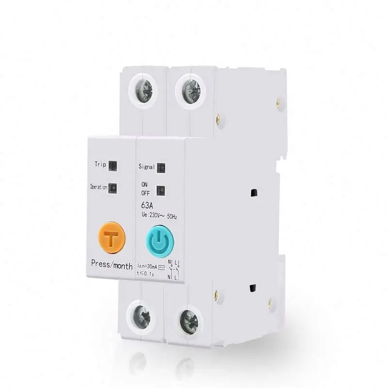 

Ewelink 2P WiFi Smart Power Monitoring Circuit Breaker MCB Short-circuit Protection Leakage Protection 1-63A