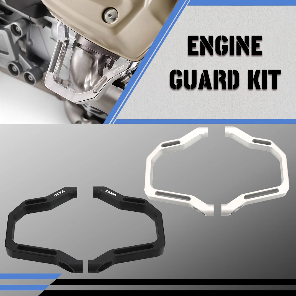 2024 Новая защита двигателя мотоцикла для Moto Guzzi V100 Mandello V100S V 100 S 2023 аксессуары