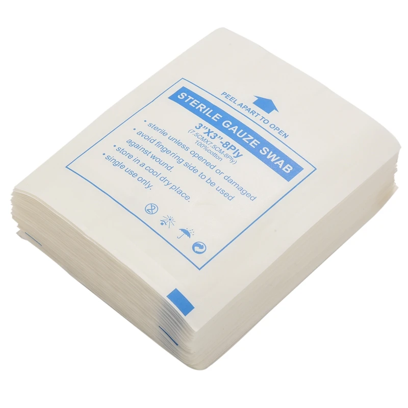 

JABS 30 шт. марлевая прокладка, хлопковая Водонепроницаемая повязка для ран, ежедневный уход за ранами