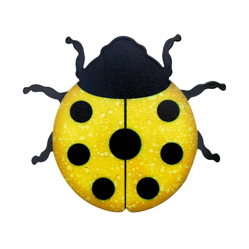 Украшения в виде божьей коровки красочная металлическая фигурка божья коровка