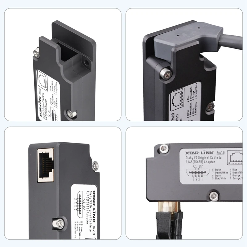 CB1 для кабеля Starlink Dishy адаптер соединения RJ45 Space X Ethernet Poe инжектор комплект