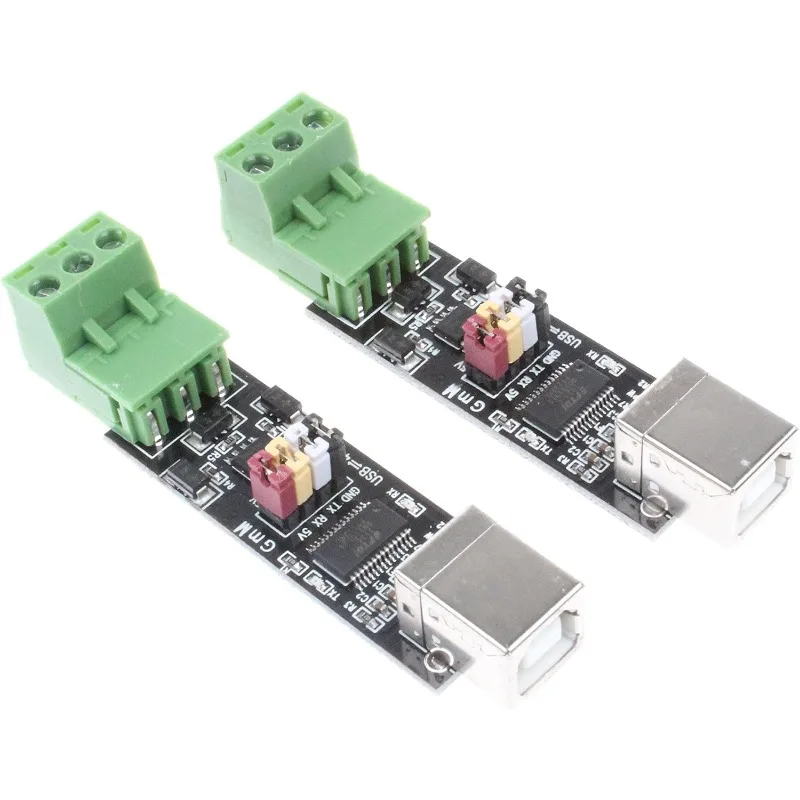 Фото 2/5 шт. USB-TTL RS485 последовательный преобразователь-адаптер, модуль FT232RL 75176 FTDI, двухфункциональный, с двойной защитой №1