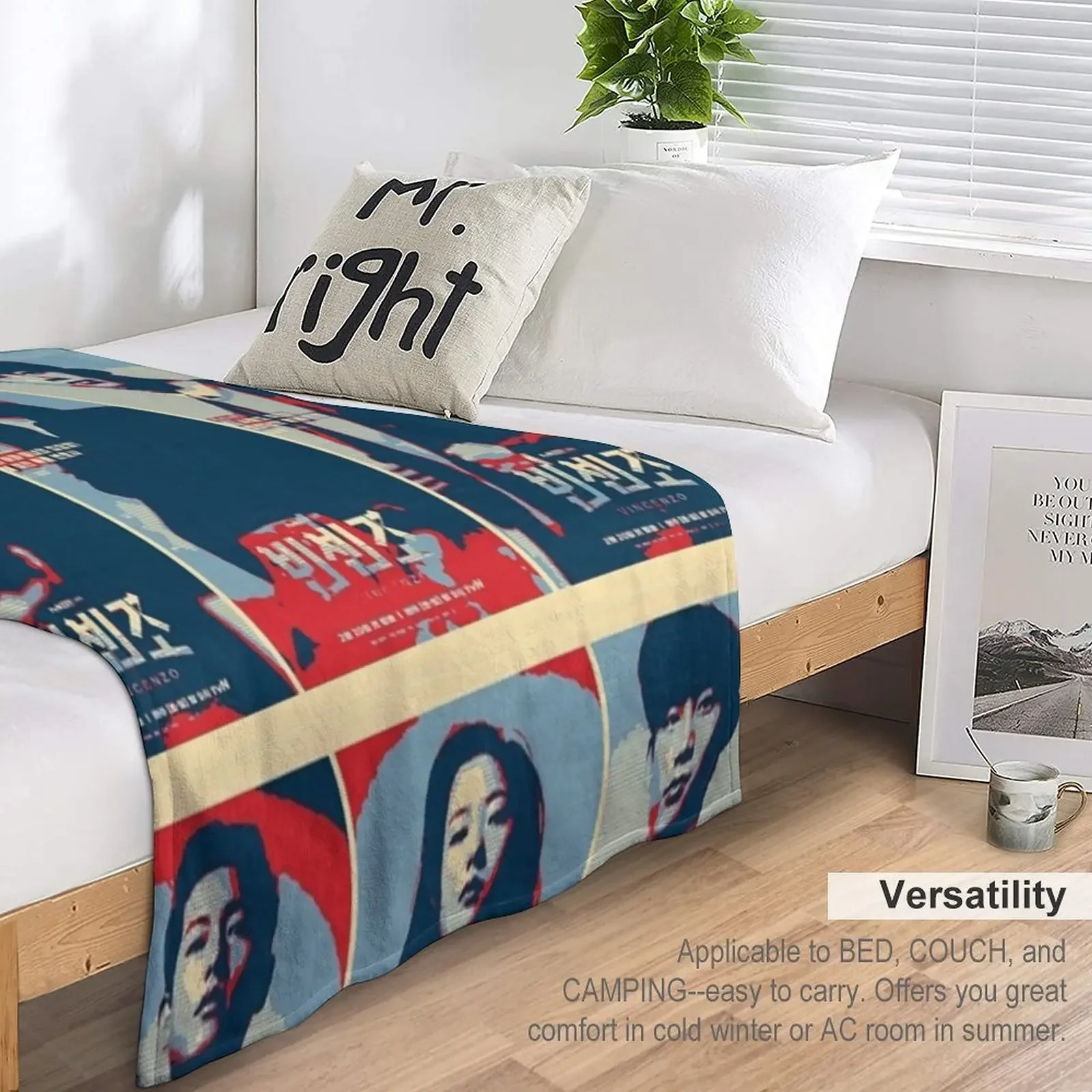 Vincenzo Кассано плед одеяло мягкий Косплей Аниме мягкое большое пушистые мягкие