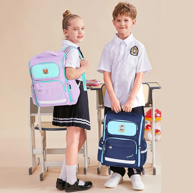 2022 Children's Backpack For Girls Boys Kids Knapsack School Bags Waterproof Orthopedic School Backpack 3 Grade mochila infantil