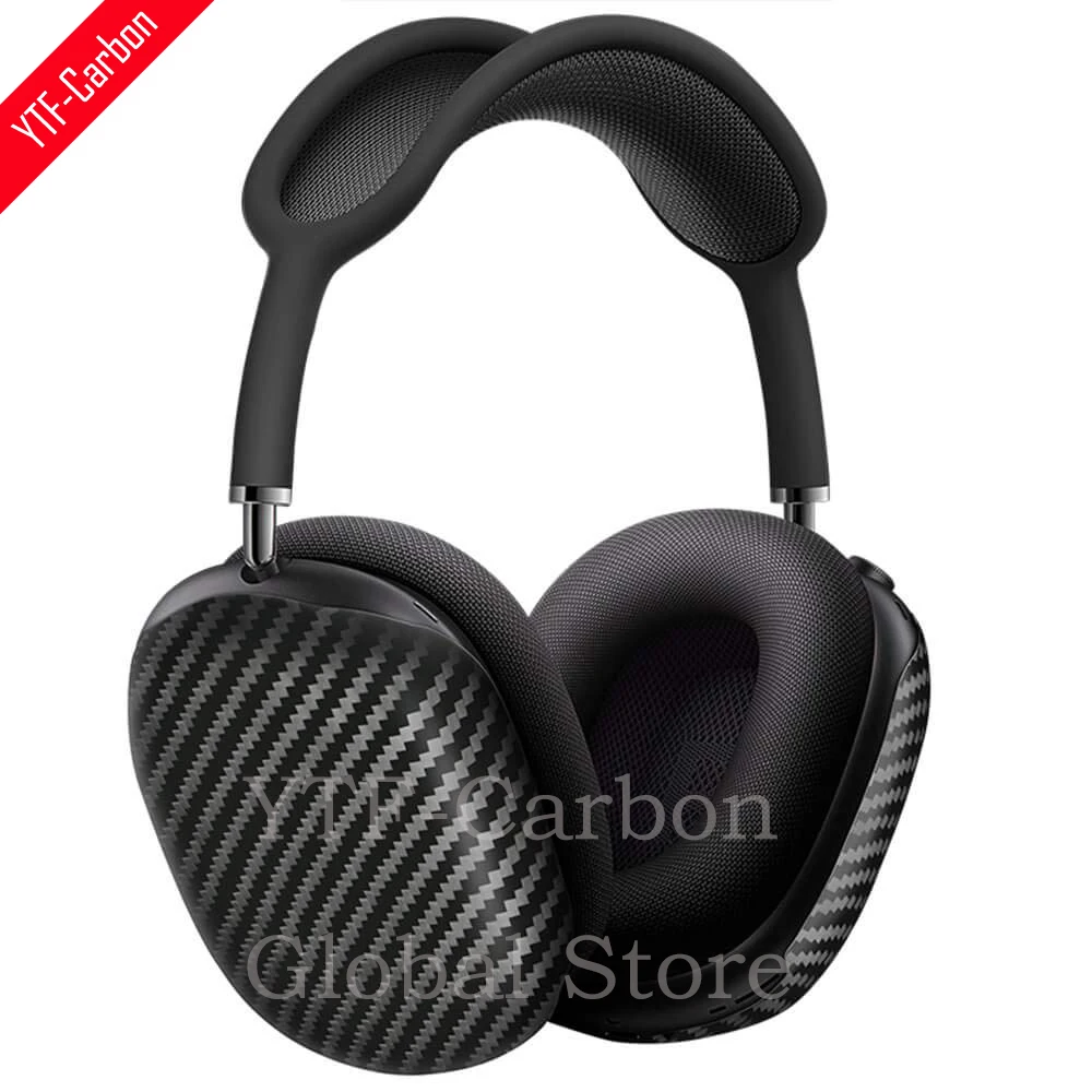 YTF-carbon для Apple AirPods Max защитный чехол из углеродного волокна ультратонкий
