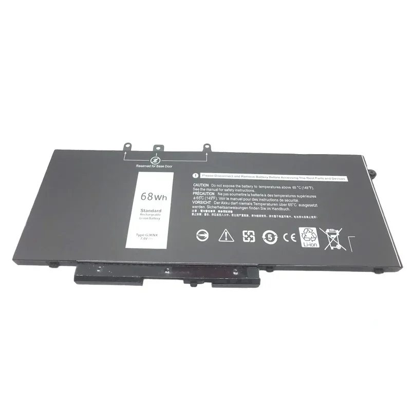 Новинка 2024 года GJKNX для Latitude E5480 5580 5490 5590 Precision M3520 M3530 GD1JP 7 6 В 68 Втч аккумулятор