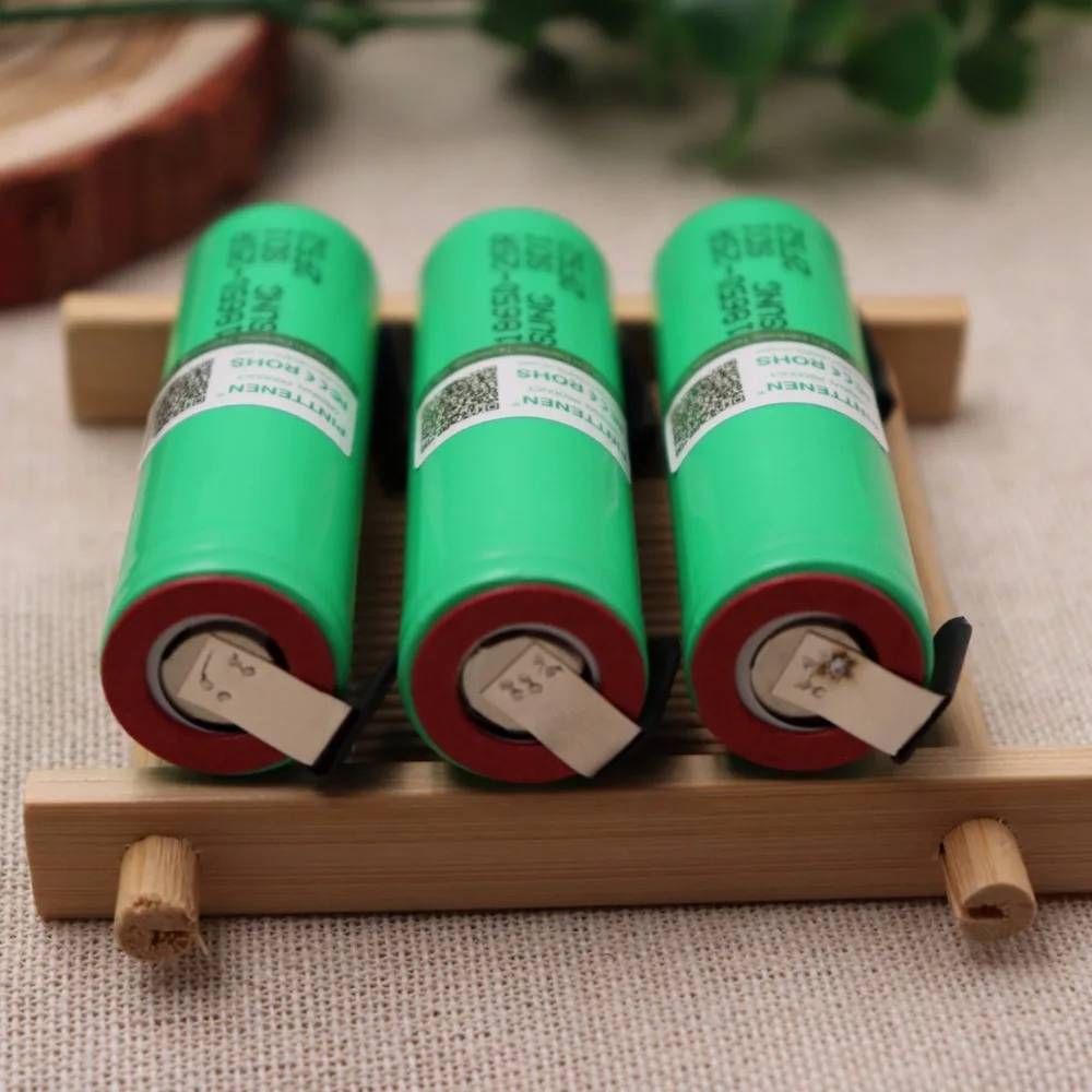 100% new original For 18650 2500mah battery INR18650 25R 20A discharge lithium batteries+ DIY Nickel | Электроника