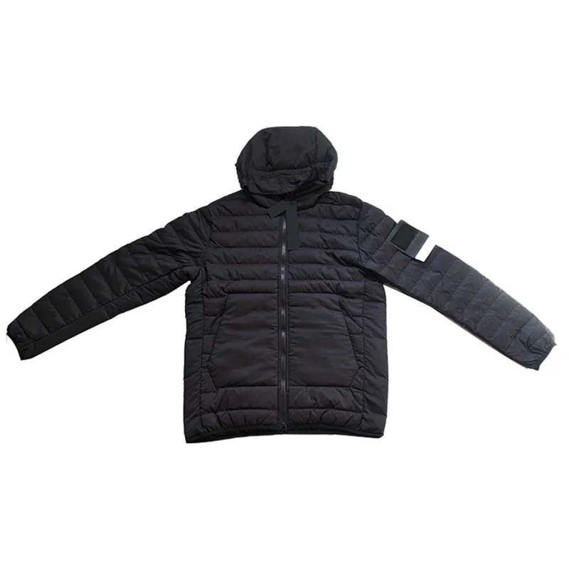 Men's Lightweight Packable Down Jacket Water and Wind-Resistant Breathable Coat Men Hoodies Outwear PJ029