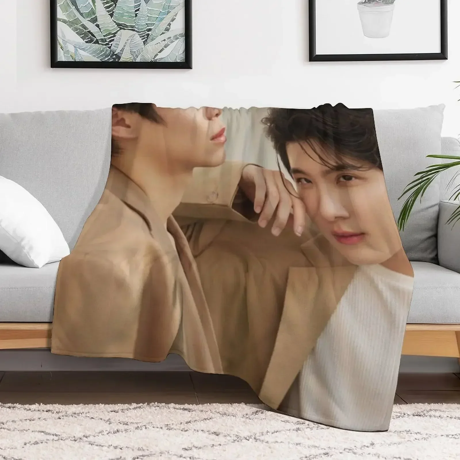 First Khaotung Only Friends BL SERIES тайский? ????????????? Таиланд gmmtv bl series Пледы Симпатичные одеяла