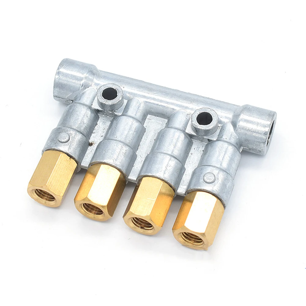 2/3/4/5/6 Way Aluminum Lube Oil Piston Distributor Value Manifold Block