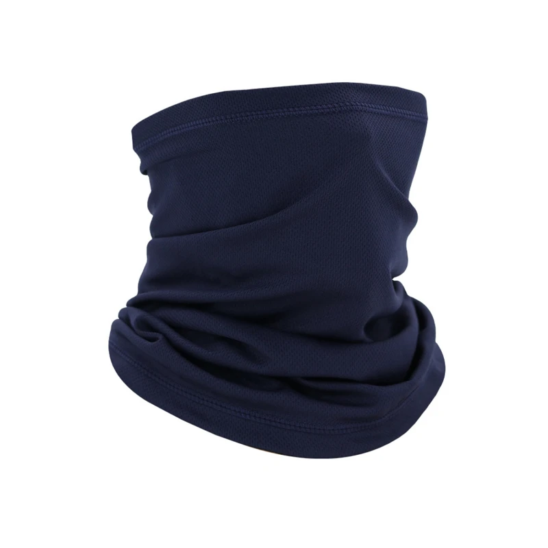 

Men Windproof Neck Gaiter Elastic Tube Scarf Ear Cover Male Head Scarves Half Face Sun Ring Headscarf Headband Bandana