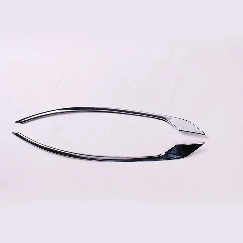 Аксессуары для стайлинга автомобиля 2 шт. ABS Серебряный хромированный задний