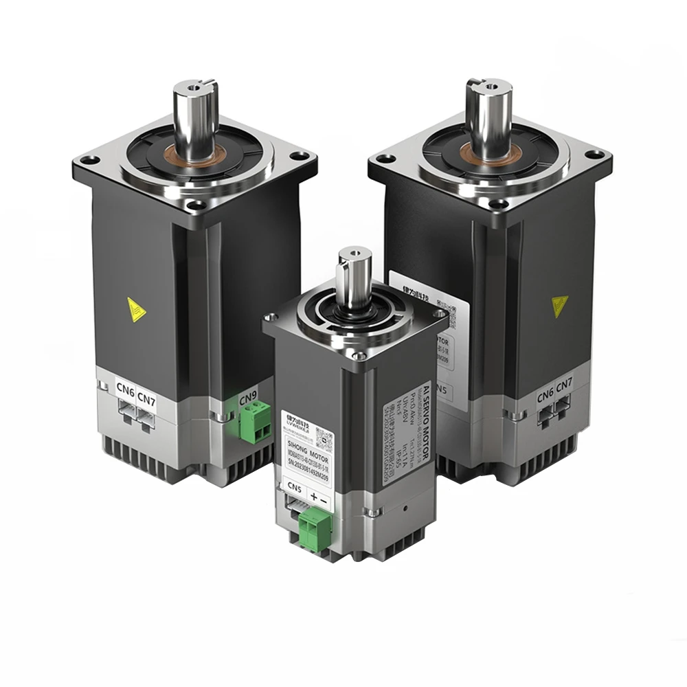 24 В 48 200 Вт 400 750 Серводвигатель постоянного тока низковольтный 40 мм 57 60 80 фланец 17