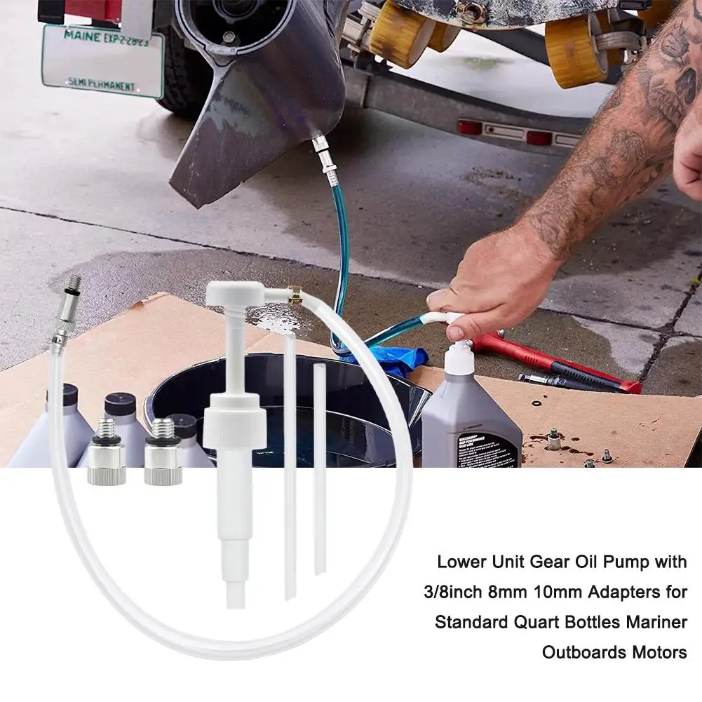 Нижний шестеренный масляный насос для стандартных кварт бутылок поставляется с