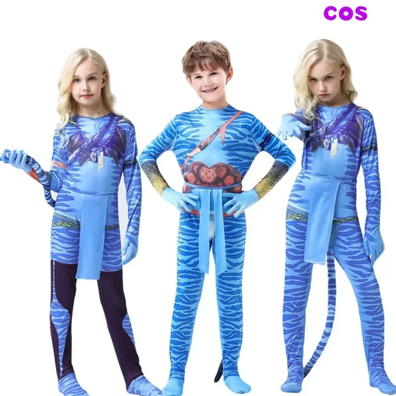 Новинка 2023 года костюм Аватара Z для детей косплей детский пришельца мальчиков и