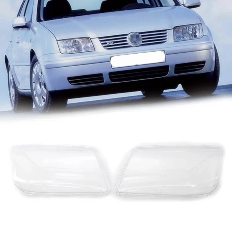 

Headlight Clear Lens Lampshade Cover Fit For VW Jetta Bora MK4 1999-2005 Headlamp Transparent Cover Shell Lenses Car Accessories