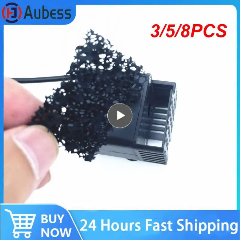 

3/5/8PCS Portable Solar Fountain Water Pump Outdoor Solar Panel Powered Pool Fountain Garden Pool Floating Accessories Tools