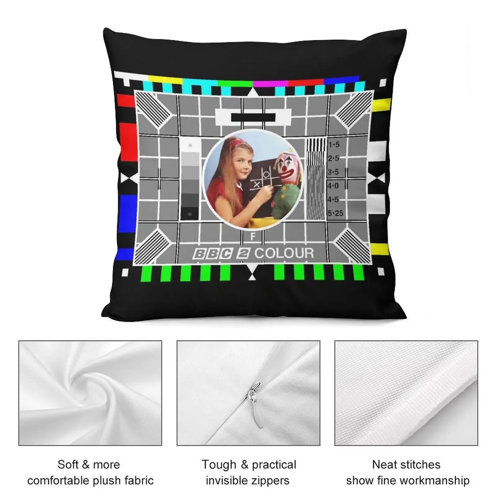 Beebthings Testcard F Декоративная подушка наволочка роскошные декоративные диванные