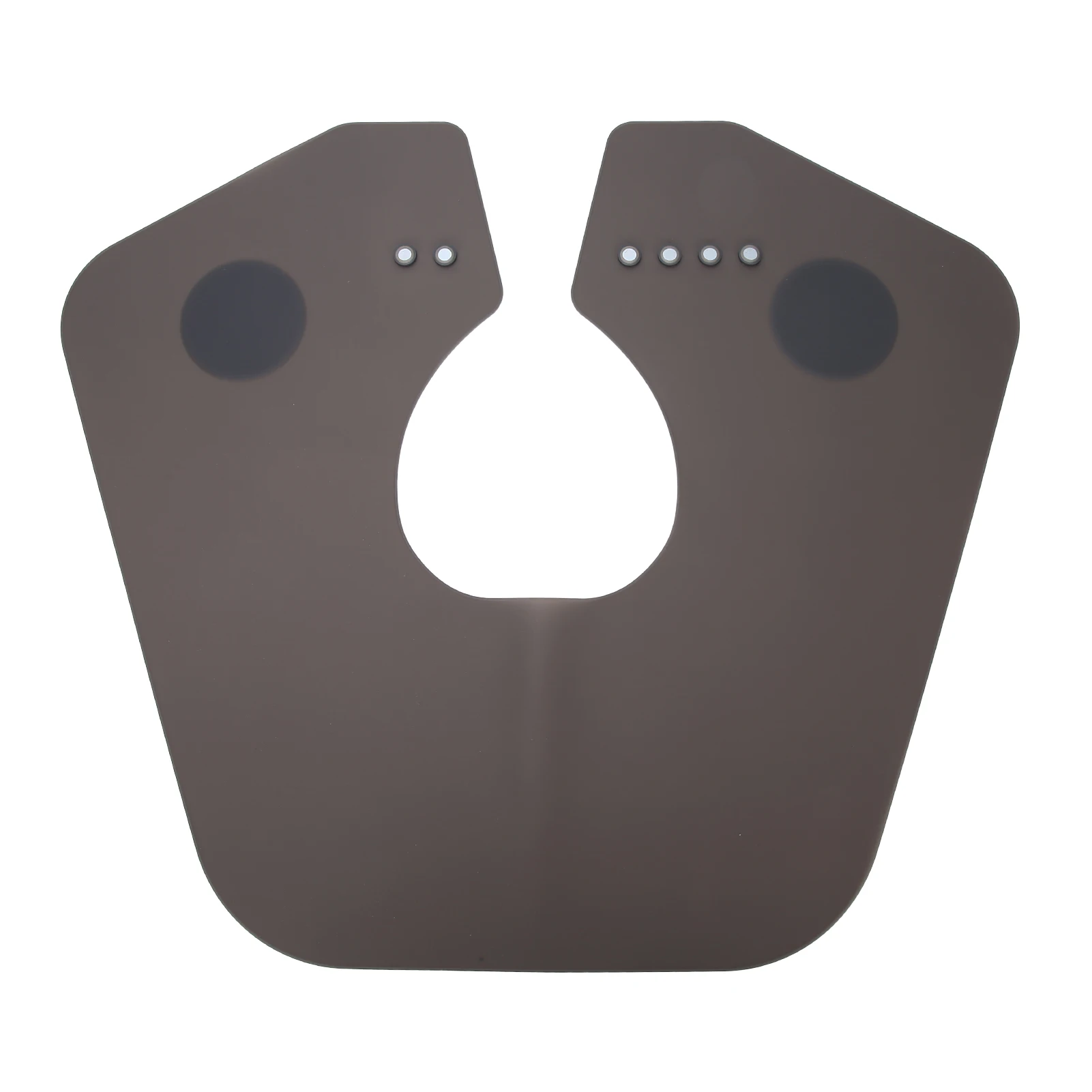 

Professional Silicone Waterproof Hairdressing Shawl Barber Shop Hair Cutting Dyeing CapeBlack