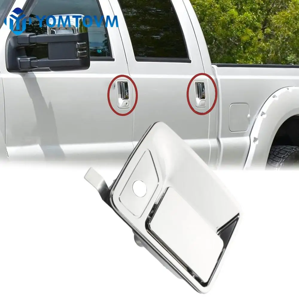 Наружная дверная ручка 4xдля Ford F250 F350 F450 F550 сверхпрочная 1996-2016 7C3Z2522404AA 7C3Z2522405AA