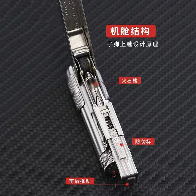 Фото Винтажная оригинальная металлическая зажигалка IMCO 6700, австрийская серия зажигалки с шлифовальным кругом и коробкой №3