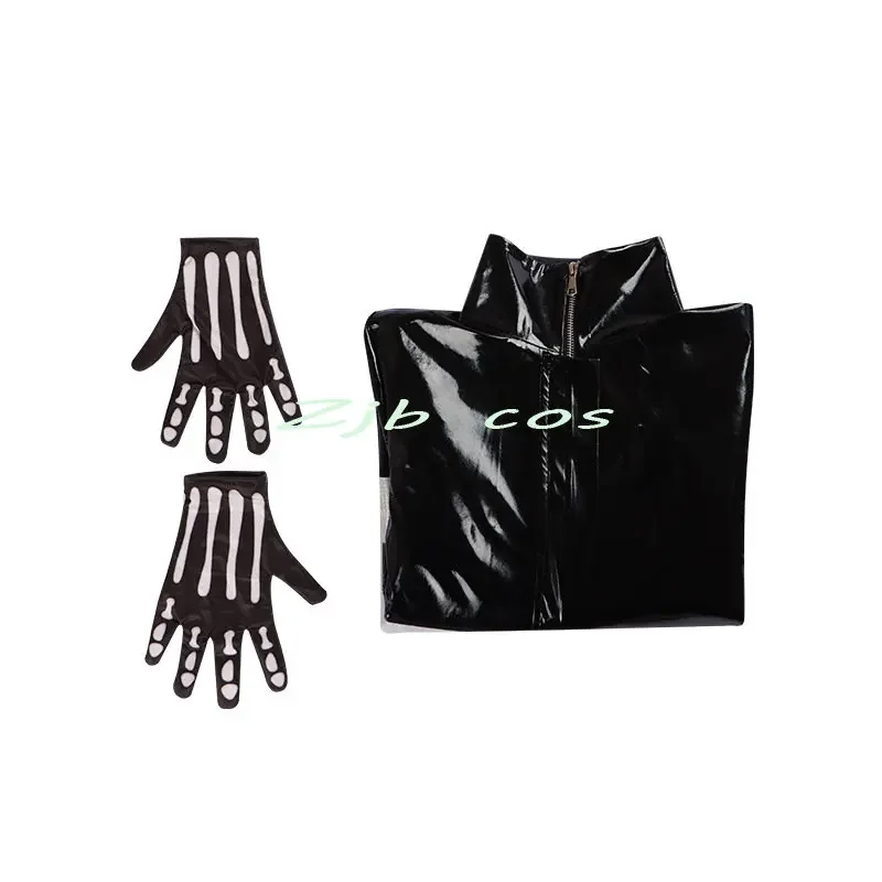PU Wybie Косплей Аниме Coraline Lovat Костюм Мужчины Тренч Перчатки Одежда Хэллоуин