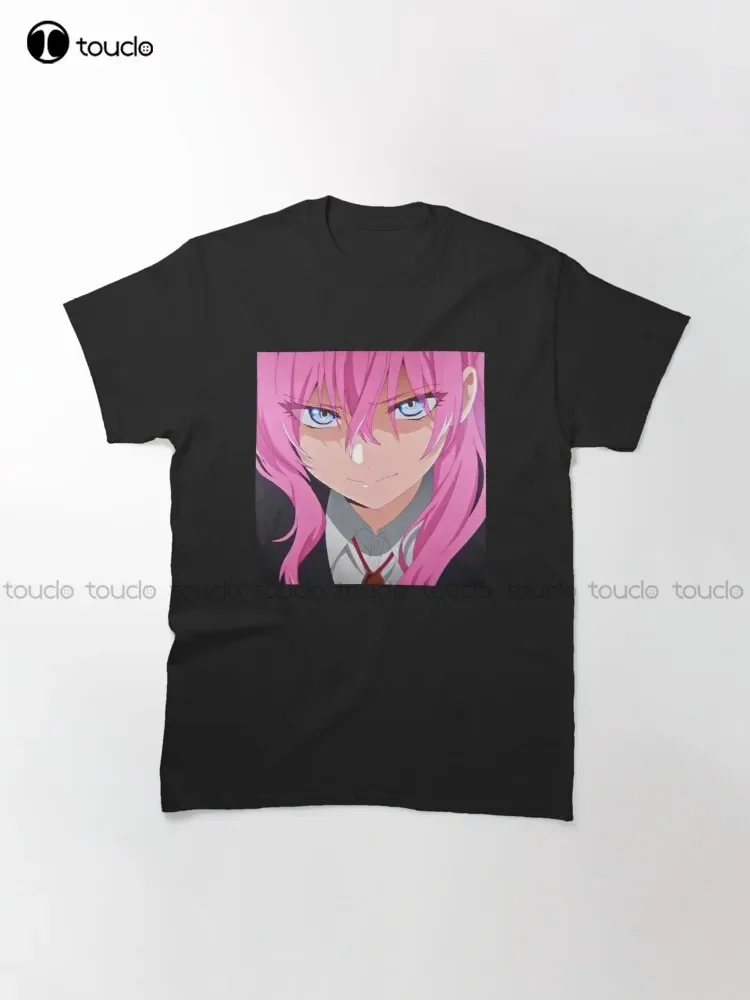 Shikimori Micchon Classic T-Shirt Men'S T-Shirts High Quality Cute Elegant Lovely Kawaii Cartoon Sweet Harajuku Cotton