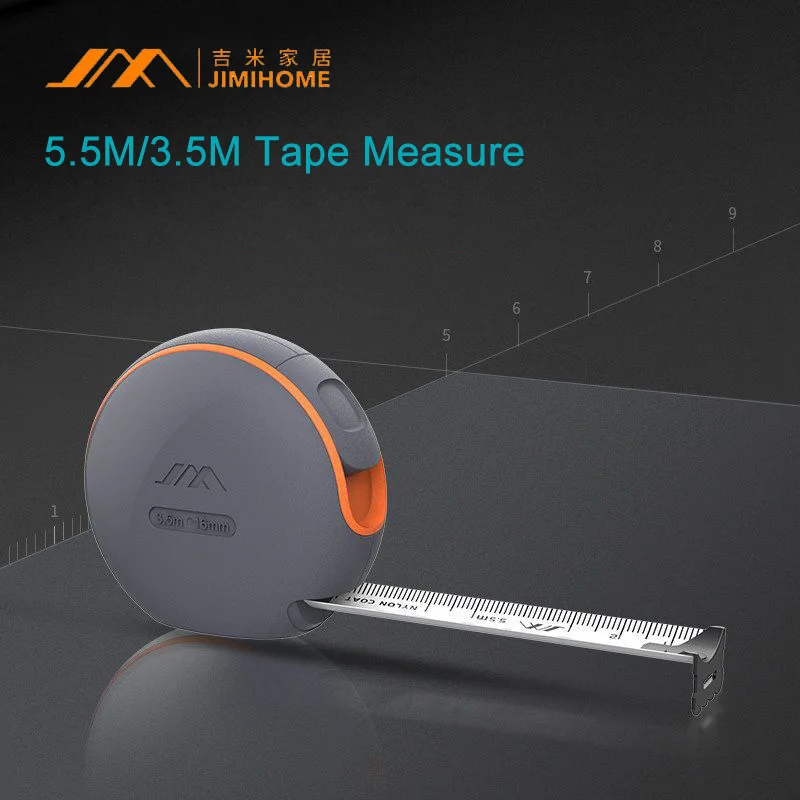 

Xiaomi Jimihome 5.5M/3.5M Auto Self Lock Portable Tape Measure Coated Tape Ruler with Brake Wear Resistant Steel Measuring Tape
