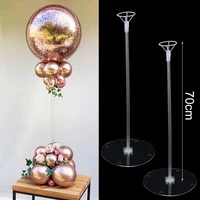 3570cm birthday party balloons stand column base wedding latex balloon stick holder baby shower table decor ballon accessories