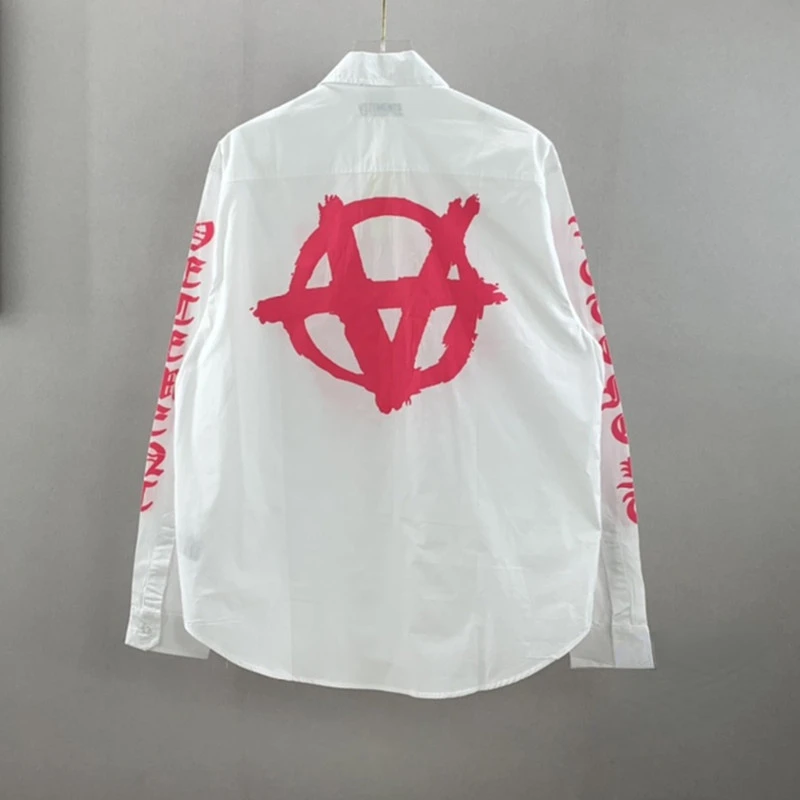 

Vetements Shirt Men Women 1:1 Oversized Street Fashion VETEMENTS Shirt Jacket