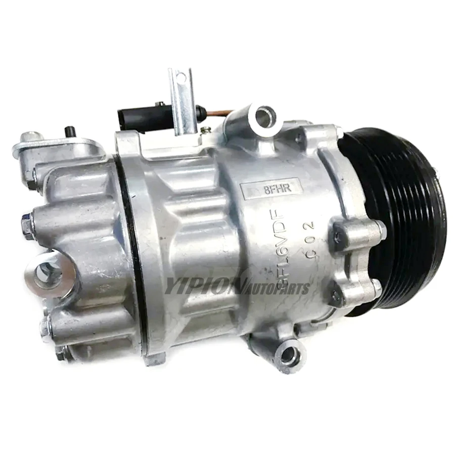 Фото Компрессор кондиционера SD6V12 для VW VOLKSWAGEN VENTO POLO SKODA RAPID 6R0820803A 6RF820803B 6RF820803 6RF820803D №3