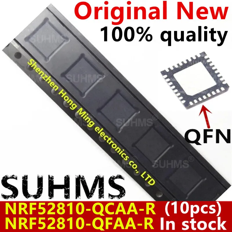 (10 шт.) 100% новый NRF52810-QCAA-R NRF52810-QFAA-R NRF52810-QCAA NRF52810-QFAA NRF52810 QCAA N52810 QFN-32