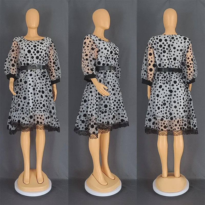 Рисунок 5 - Платье женское ТРАПЕЦИЕВИДНОЕ с цветочным принтом