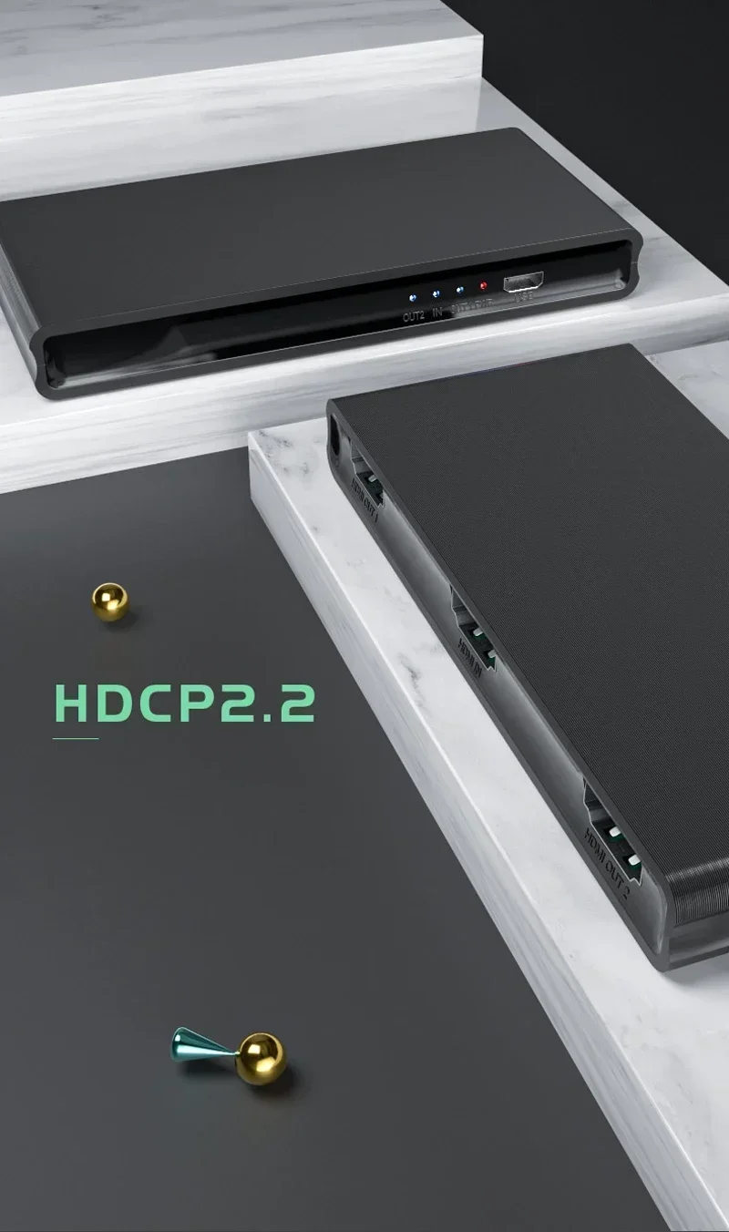 4K 60 Гц HDMI сплиттер 1x2 1x4 1 в 2 4 выхода 3x1 4x1 переключатель HD 1080p выход для PS4 PS5 ноутбук