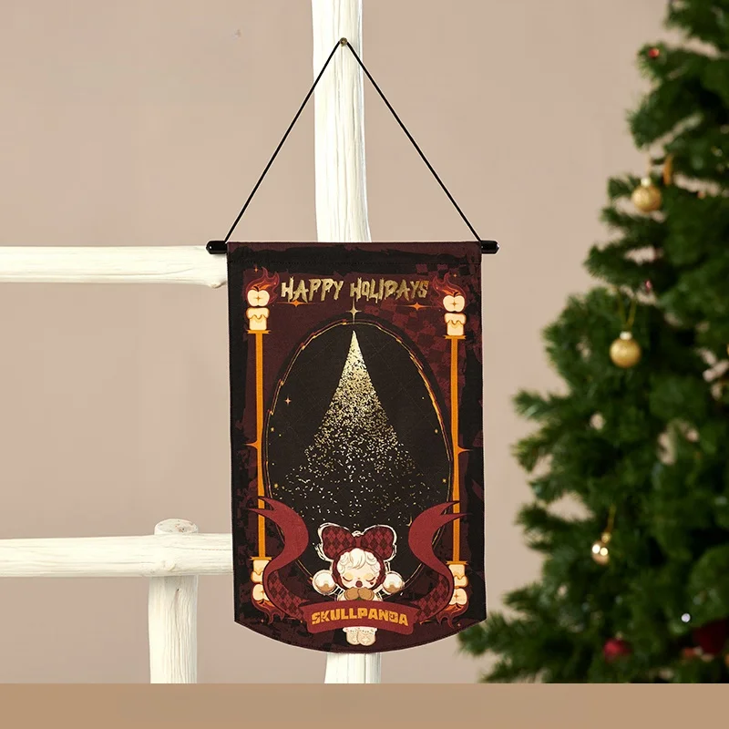 Подлинный подвесной флаг Skullpanda время желаний серия модных флагов подвесные