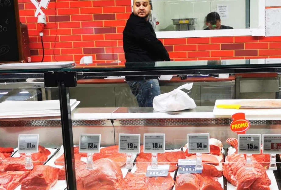 4 2-дюймовая этикетка с цифровыми электронными чернилами ESL ценник электронная на