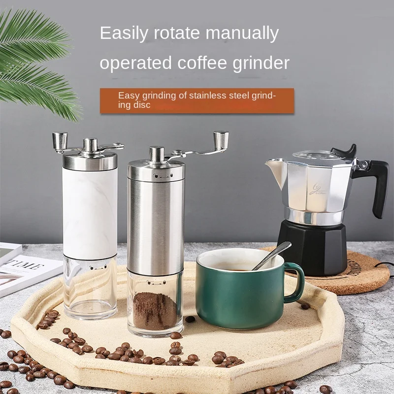 

Hand-Cranking Grinder Small Coffee Bean Grinder Thickness Adjustable Beginner Entry-Level Coffee Grinder New Coffee Mill