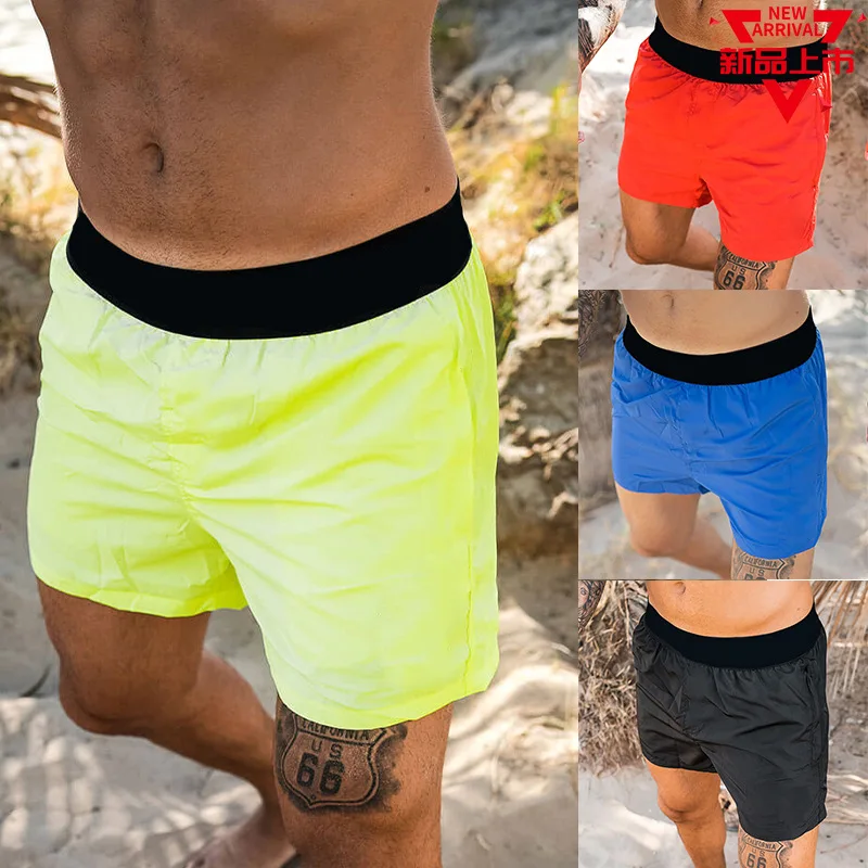 

Новинка лета 2023, спортивные штаны, мужские шорты, модные дышащие шорты для фитнеса и бега