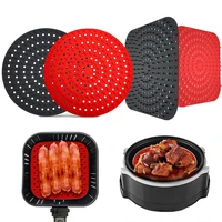 fried chicken cooking tool baking basket airfryer accessories silicone replacement liners air fryer liner reusable