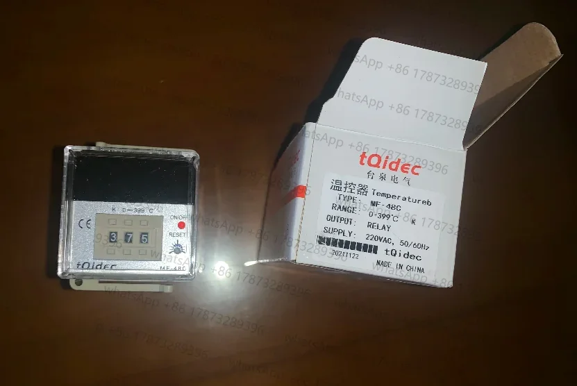 Фото Цифровой термостат Taiquan tqidec с настройкой кода вызова E5C4 MF-48C (реле K399) №1
