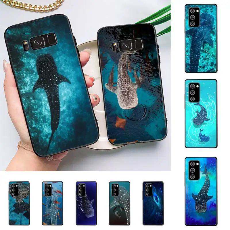 

Whale Shark Phone Case for Redmi 8 9 9A for Samsung J5 J6 Note9 for Huawei NOVA3E Mate20lite cover