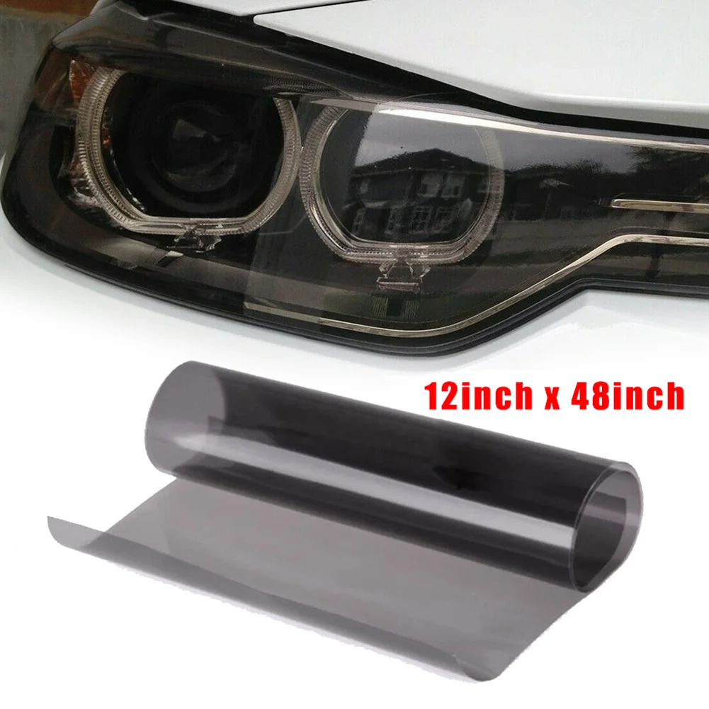 

30*120cm Matt Smoke Light Covering Film Car Matte Black Tint Headlight Taillight Fog Light Vinyl Film Rear Lamp Tint Film