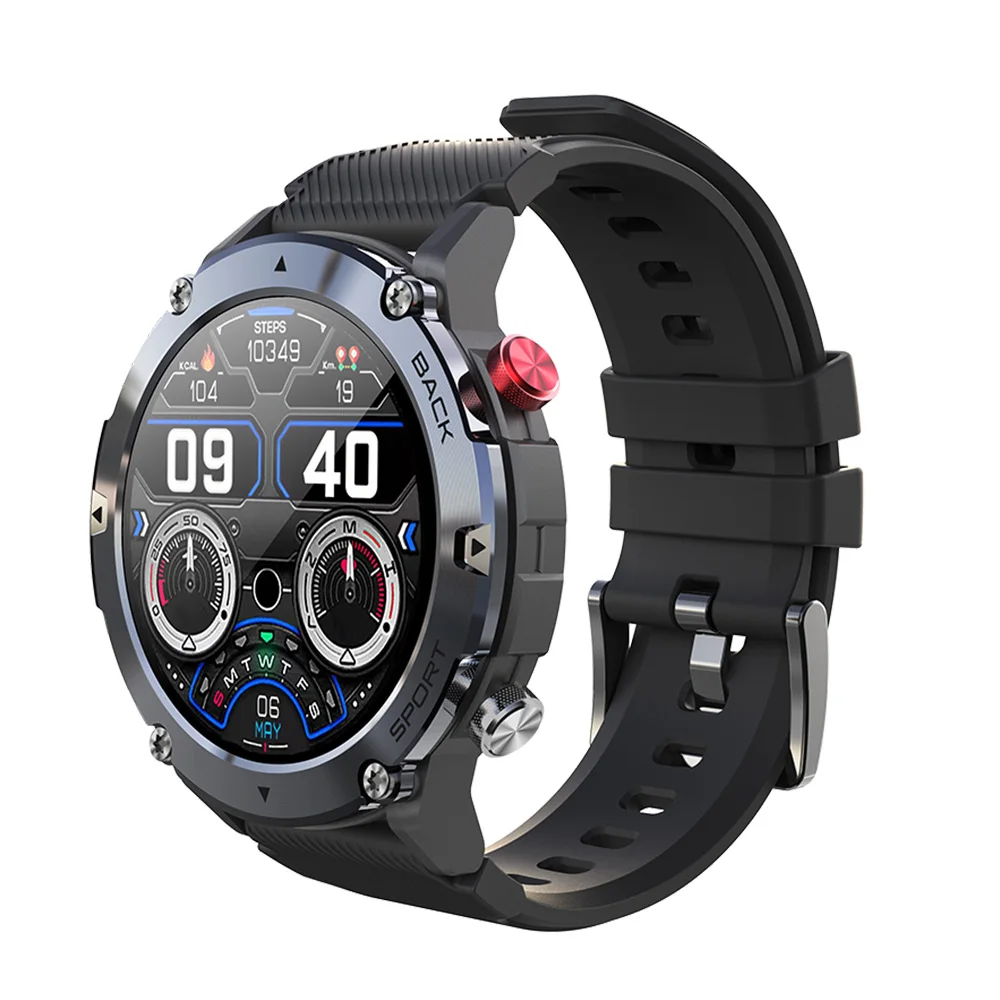 

for HUAWEI C21 Smart Watch Men Bluetooth Call Smartwatch 2023 IP68 Waterproof 360 HD Screen 15 Days Standby For Amazfit IOS