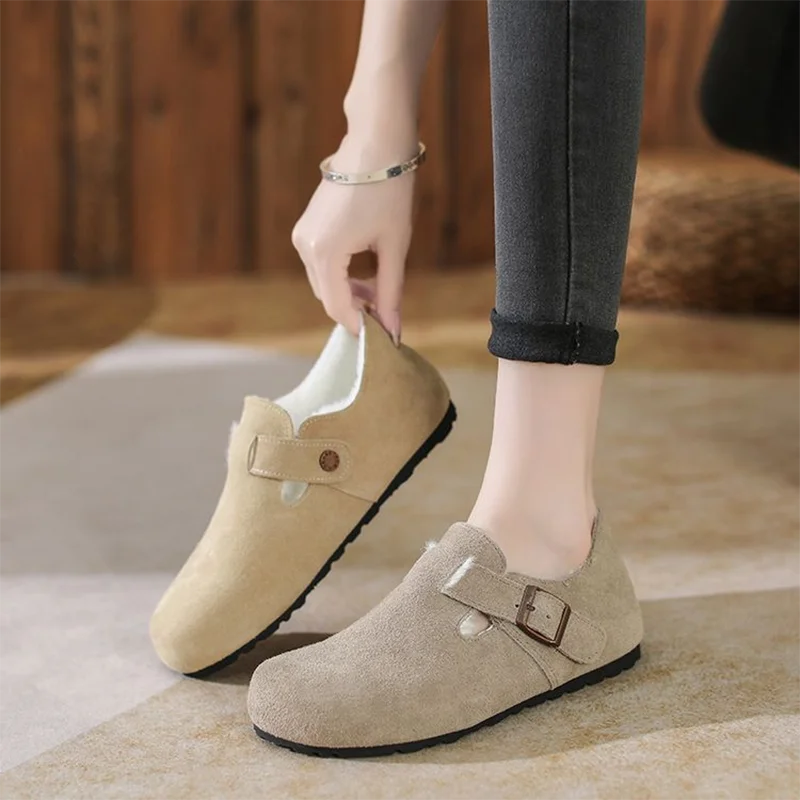 Новая женская обувь из матовой кожи с защитой от бархата и мягкой поверхностью