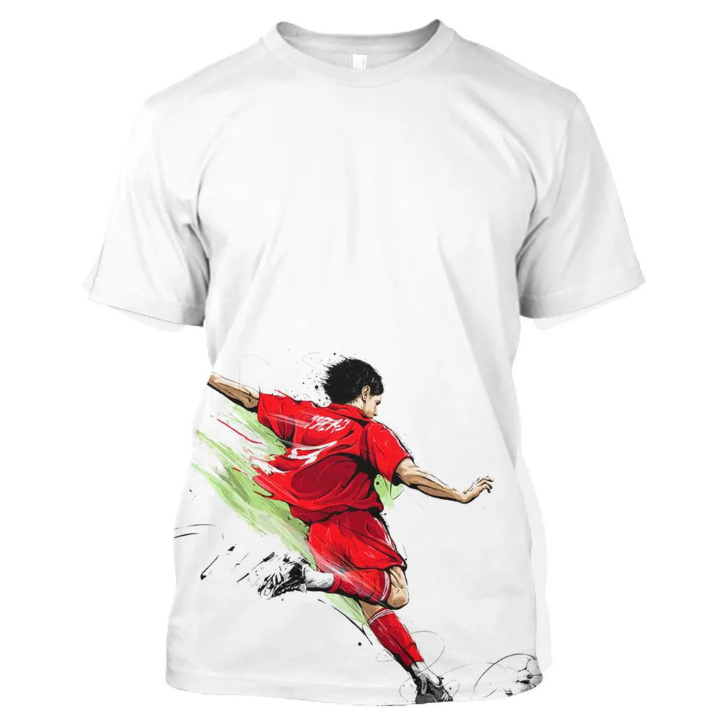 

Jumeast 3D Graphic Tees Oversized Football Jersey Team Printed Men T Shirt Sweats Sportwear Aesthetic Workout Jogging Run Tops