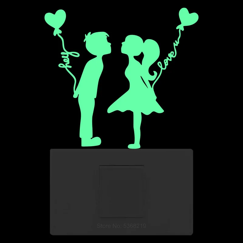 Виниловые наклейки для влюбленных