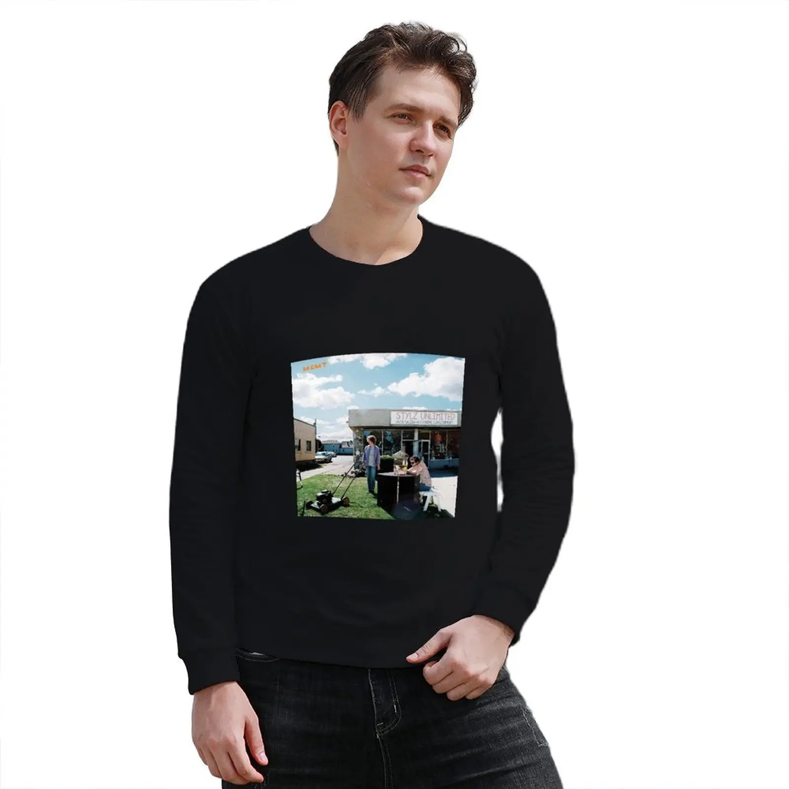 Чехол на полоску MGMT пуловер с капюшоном одежда для мужчин новая толстовка