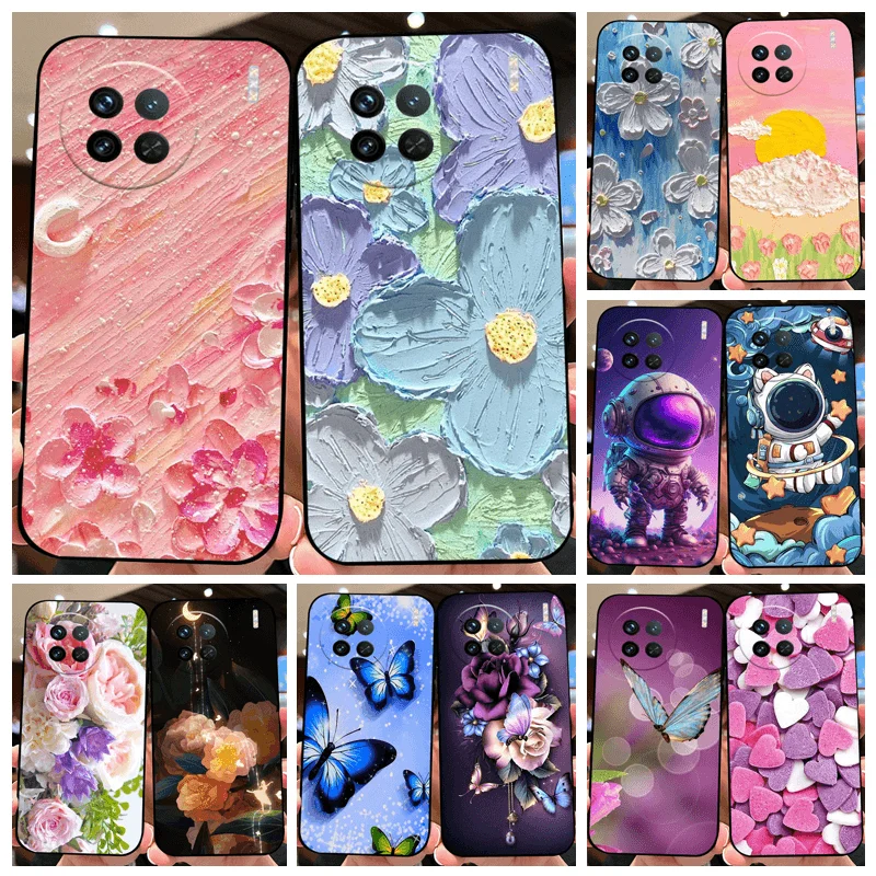 Милый противоударный мягкий Силиконовый ТПУ чехол для телефона Vivo X90s бампер X90 Pro