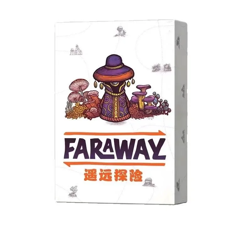 Настольная Карточная Игра Faraway Для 2-6 Игроков. Удобная Семейная Забавная