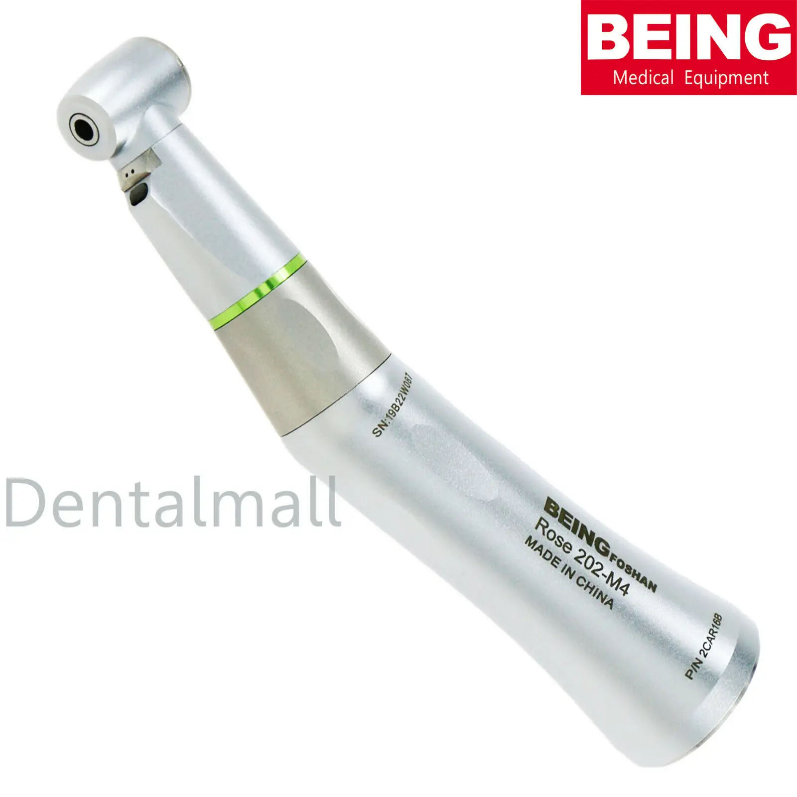 BEING Dental Fiber Optic Endo 16:1 Reduction Intra Head Low Speed Contra Angle Fit KaVo NSK Handpiece